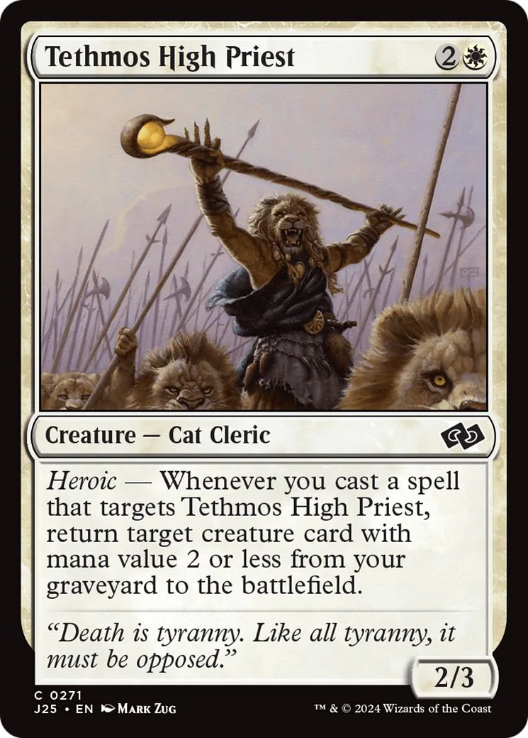 Tethmos High Priest [271] [Foundations: Jumpstart] [Non-Foil]