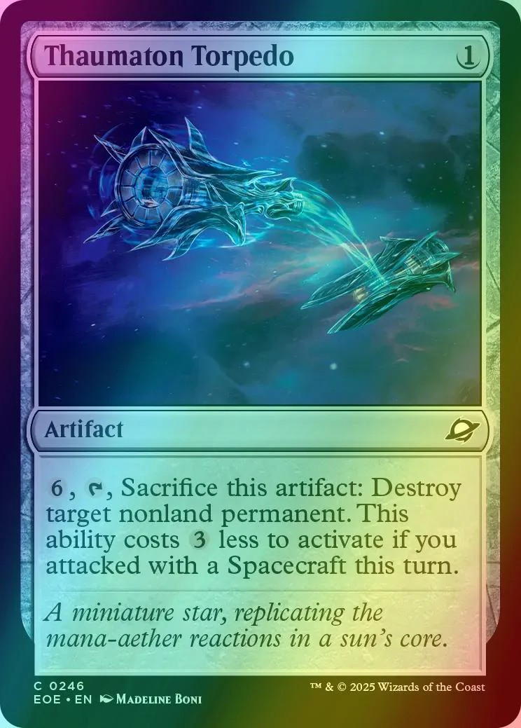 Thaumaton Torpedo [246] [Edge of Eternities] [Foil]