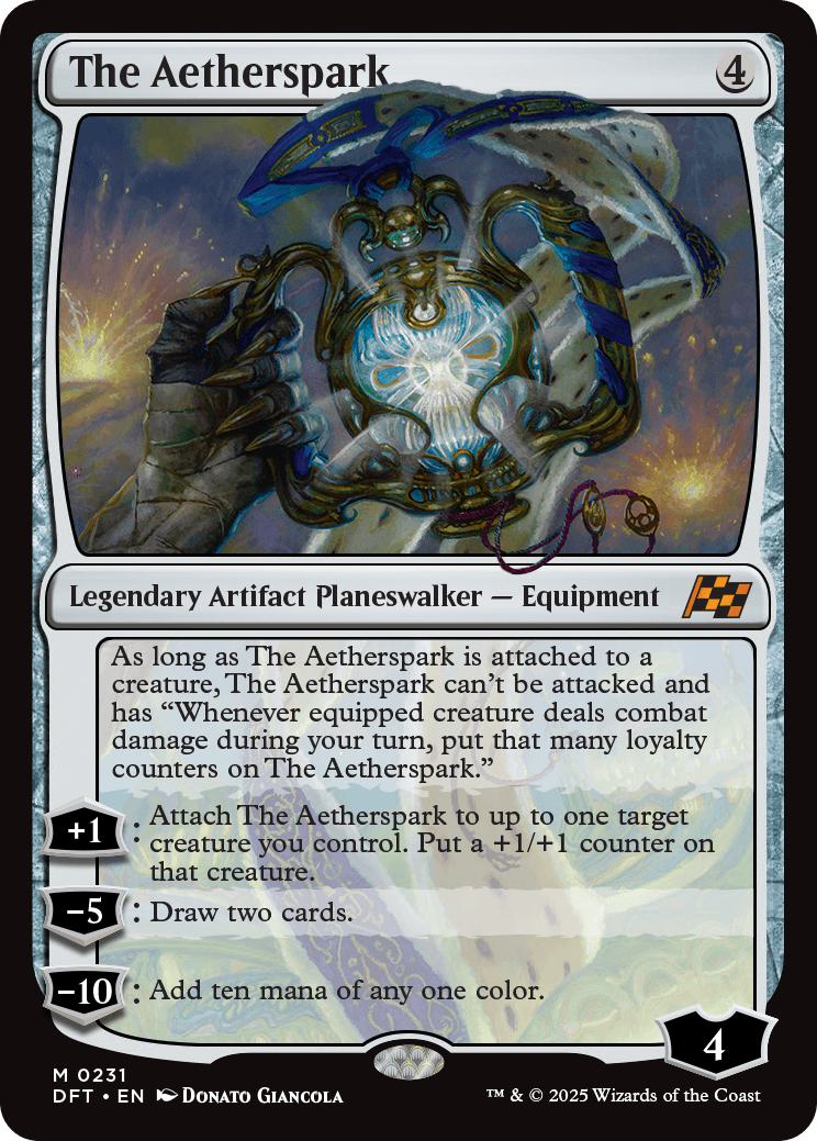 The Aetherspark [231] [Aetherdrift] [Non-Foil]