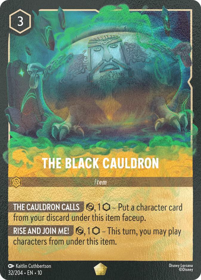 The Black Cauldron - 32/204 [Whispers in the Well] [Cold Foil]