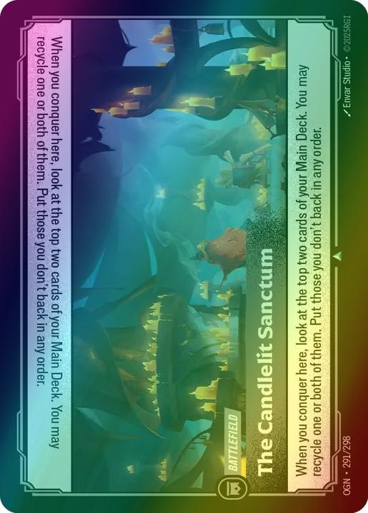 The Candlelit Sanctum - 291/298 [Origins] [Foil]