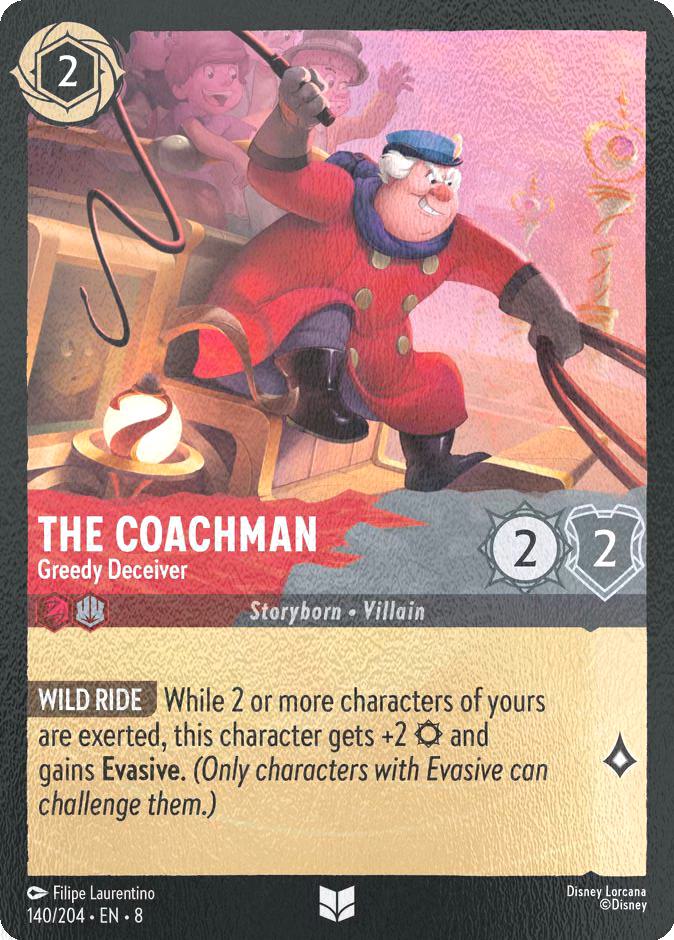 The Coachman - Greedy Deceiver - 140/204 [Reign of Jafar] [Cold Foil]