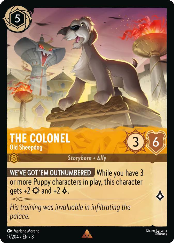 The Colonel - Old Sheepdog - 17/204 [Reign of Jafar] [Non-Foil]
