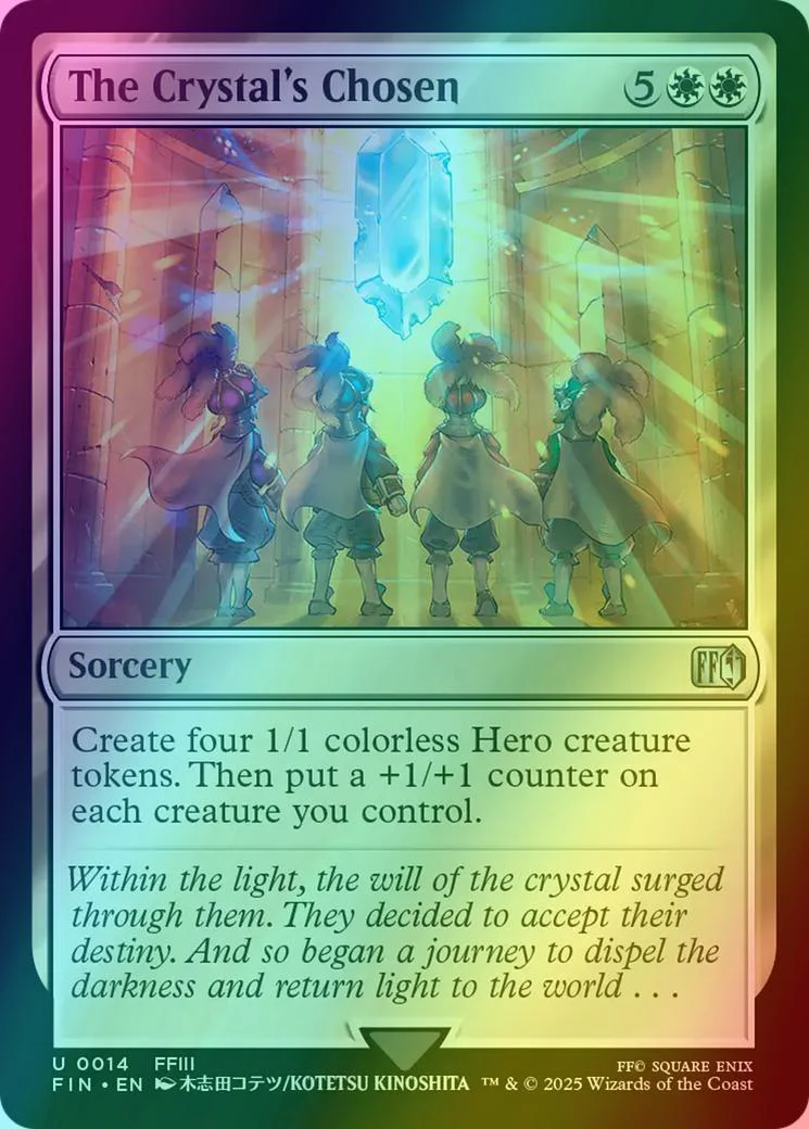 The Crystal's Chosen [14] [FINAL FANTASY] [Foil]