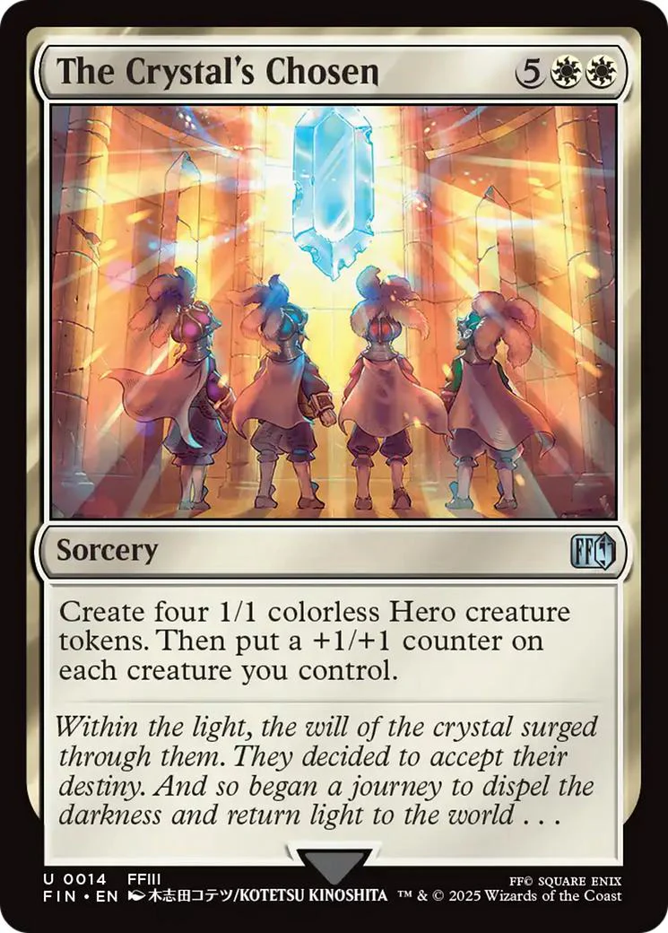 The Crystal's Chosen [14] [FINAL FANTASY] [Non-Foil]