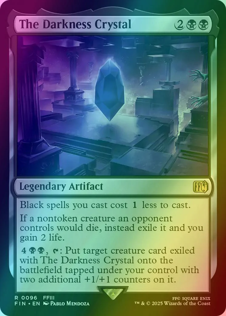The Darkness Crystal [96] [FINAL FANTASY] [Foil]