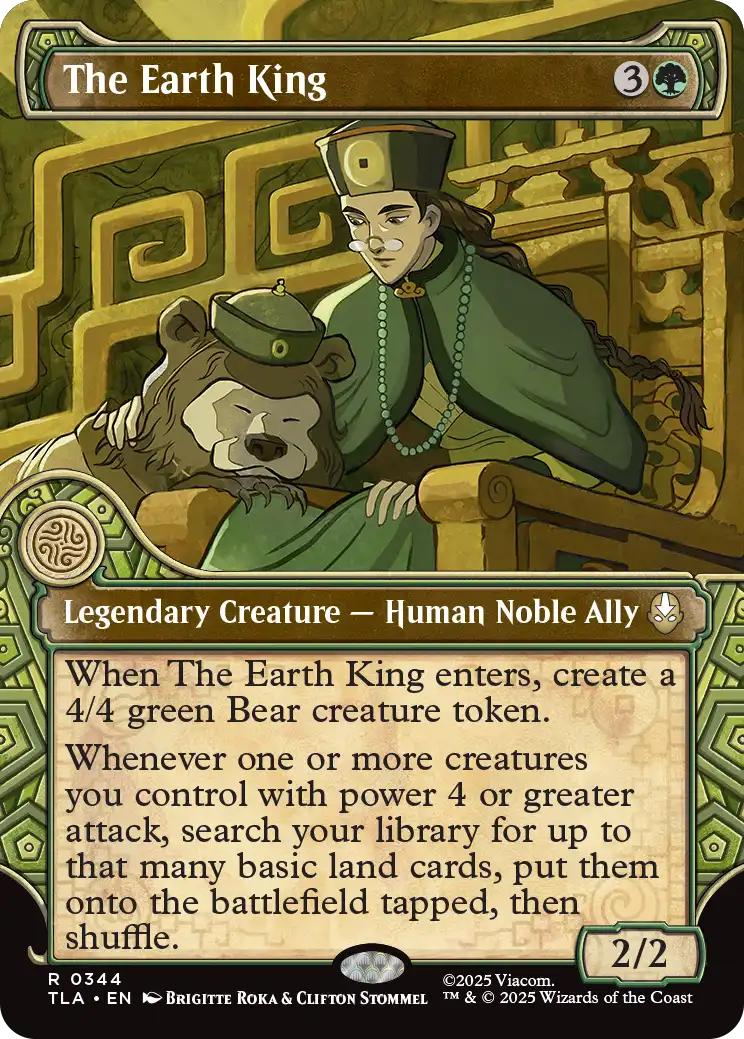 The Earth King [344] [Elemental Frame] [Avatar: The Last Airbender] [Non-Foil]