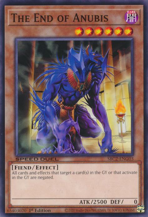 The End of Anubis - SBC2-ENG03 - Common - 1st Edition