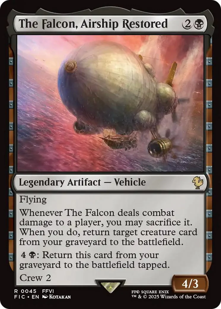 The Falcon, Airship Restored [45] [FINAL FANTASY: Commander] [Non-Foil]