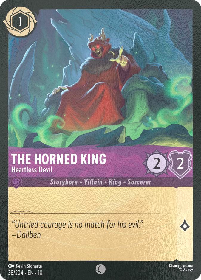 The Horned King - Heartless Devil - 38/204 [Whispers in the Well] [Cold Foil]