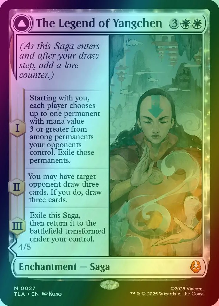 The Legend of Yangchen // Avatar Yangchen [27] [Avatar: The Last Airbender] [Foil]