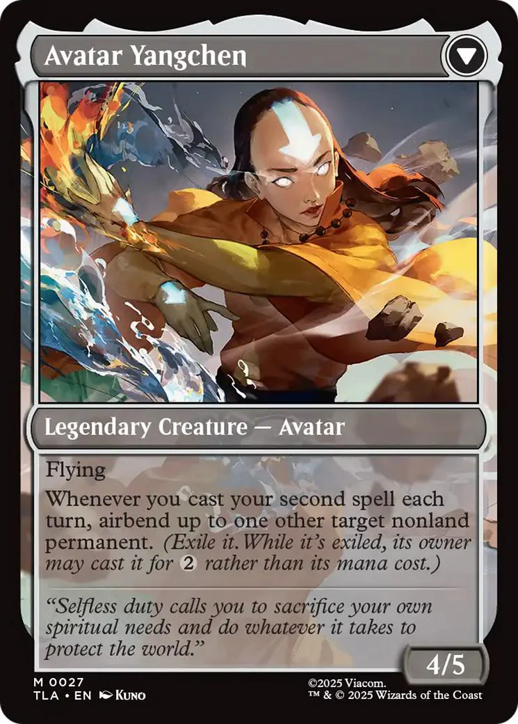 The Legend of Yangchen // Avatar Yangchen [27] [Avatar: The Last Airbender] [Non-Foil] - Image 2