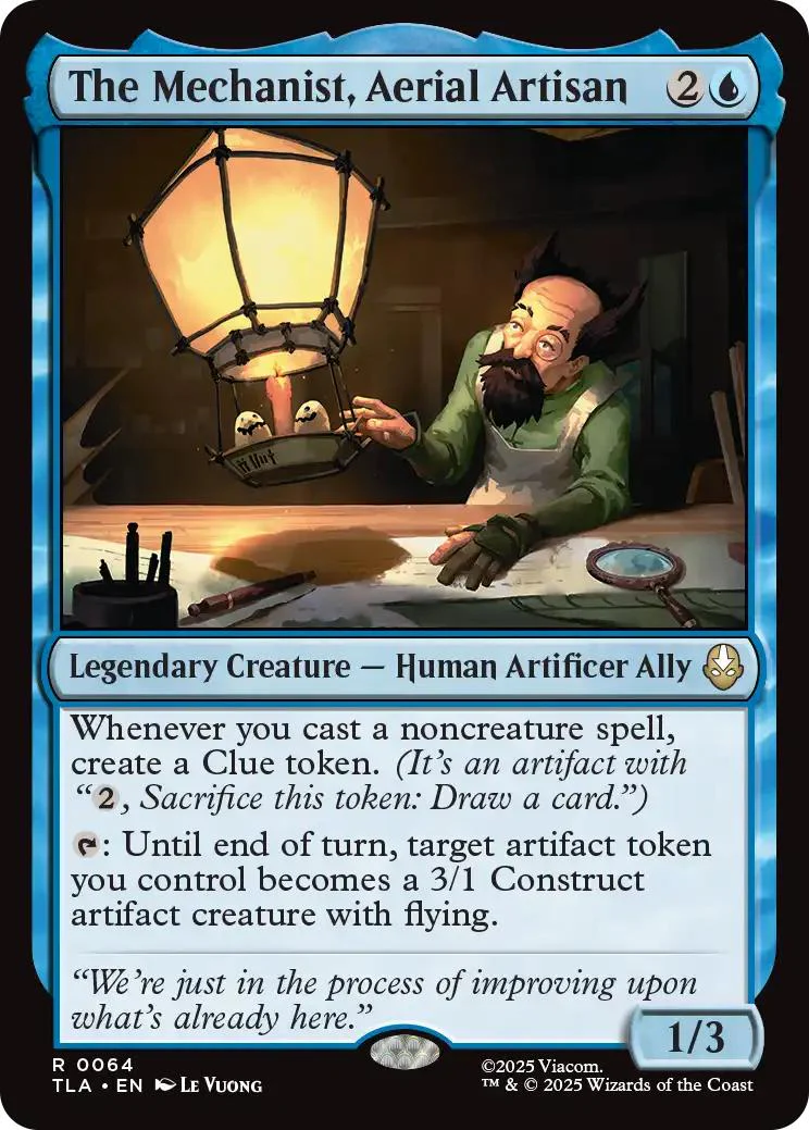 The Mechanist, Aerial Artisan [64] [Avatar: The Last Airbender] [Non-Foil]