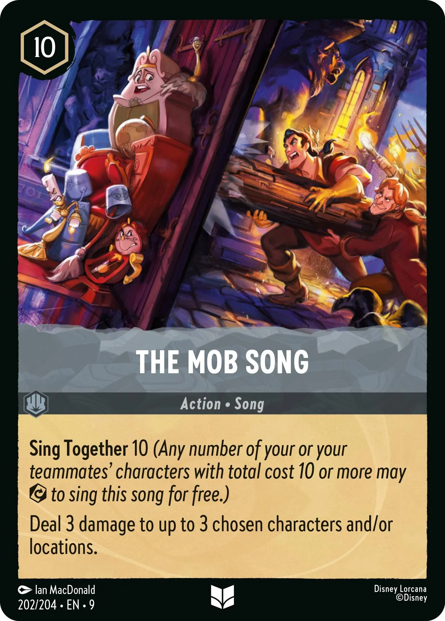 The Mob Song - 202/204 [Fabled] [Non-Foil]