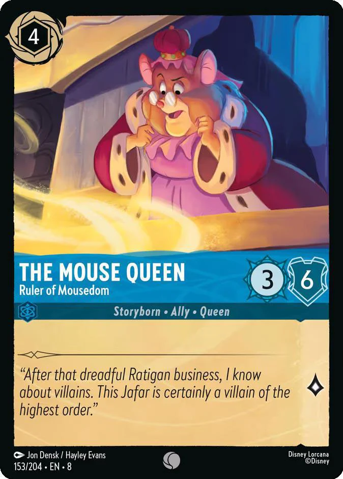 The Mouse Queen - Ruler of Mousedom - 153/204 [Reign of Jafar] [Non-Foil]