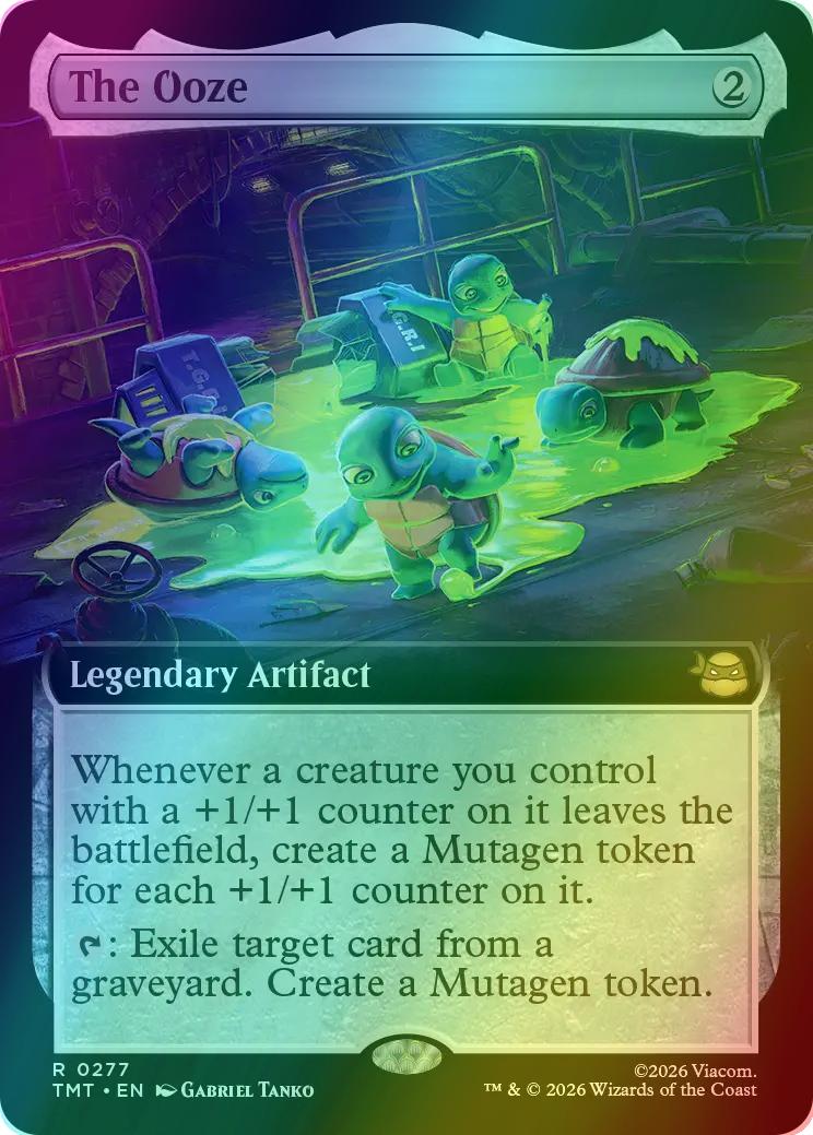 The Ooze [277] [Extended Art] [Teenage Mutant Ninja Turtles] [Foil]
