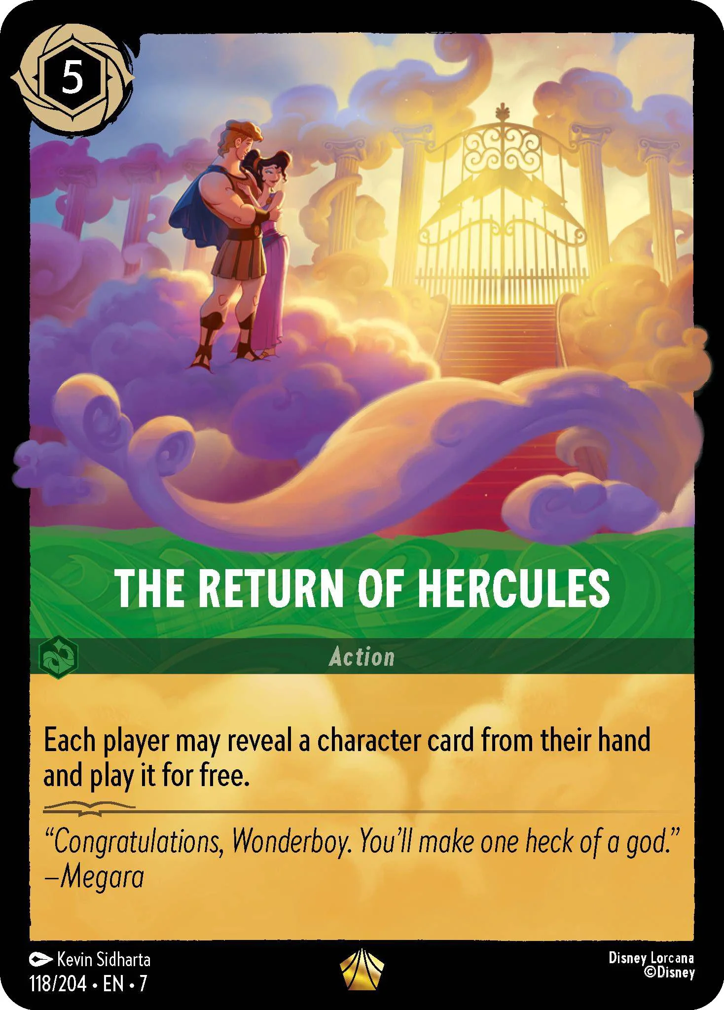 The Return of Hercules - 118/204 [Archazia's Island] [Non-Foil]