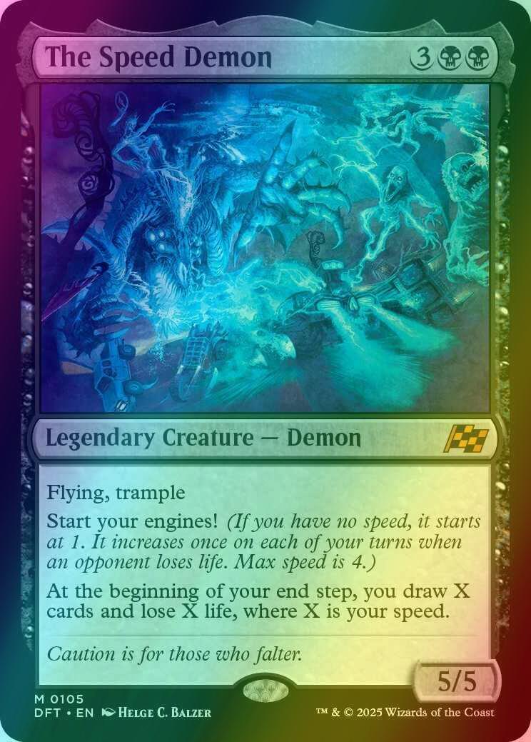 The Speed Demon [105] [Aetherdrift] [Foil]