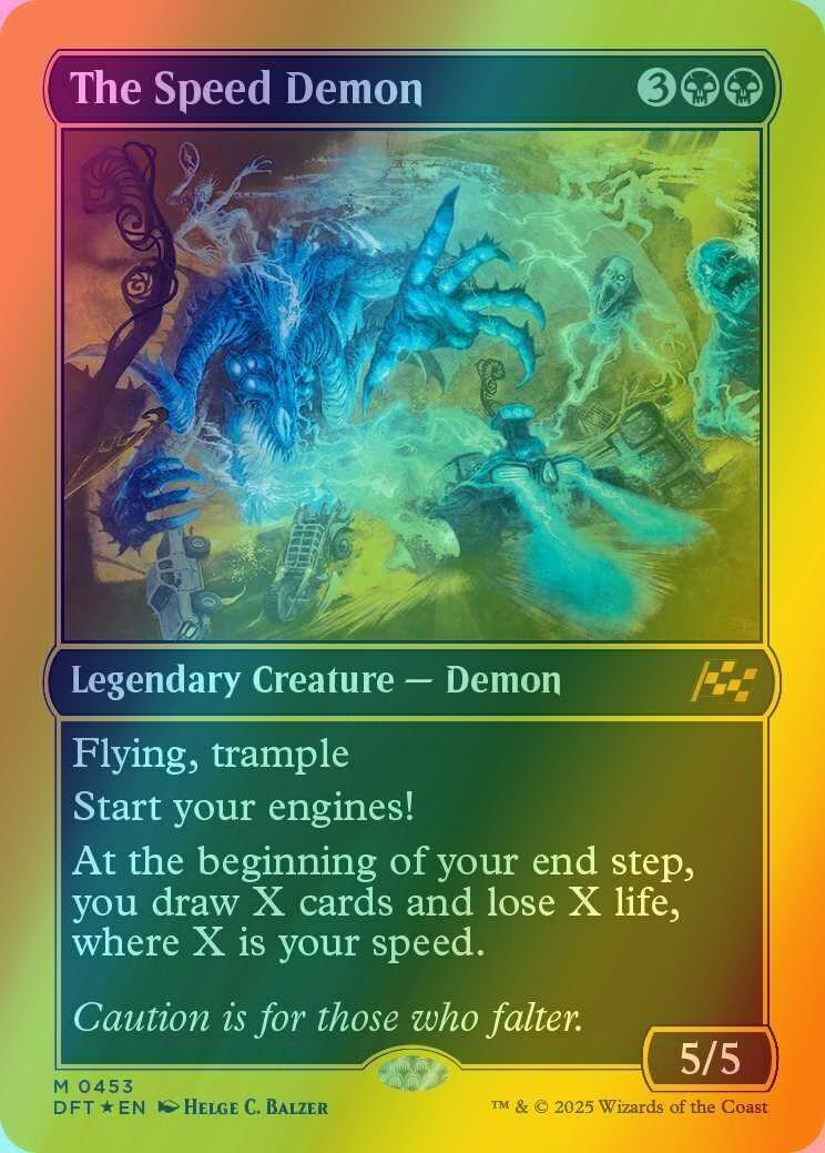 The Speed Demon [453] [Aetherdrift] [First-place Foil]