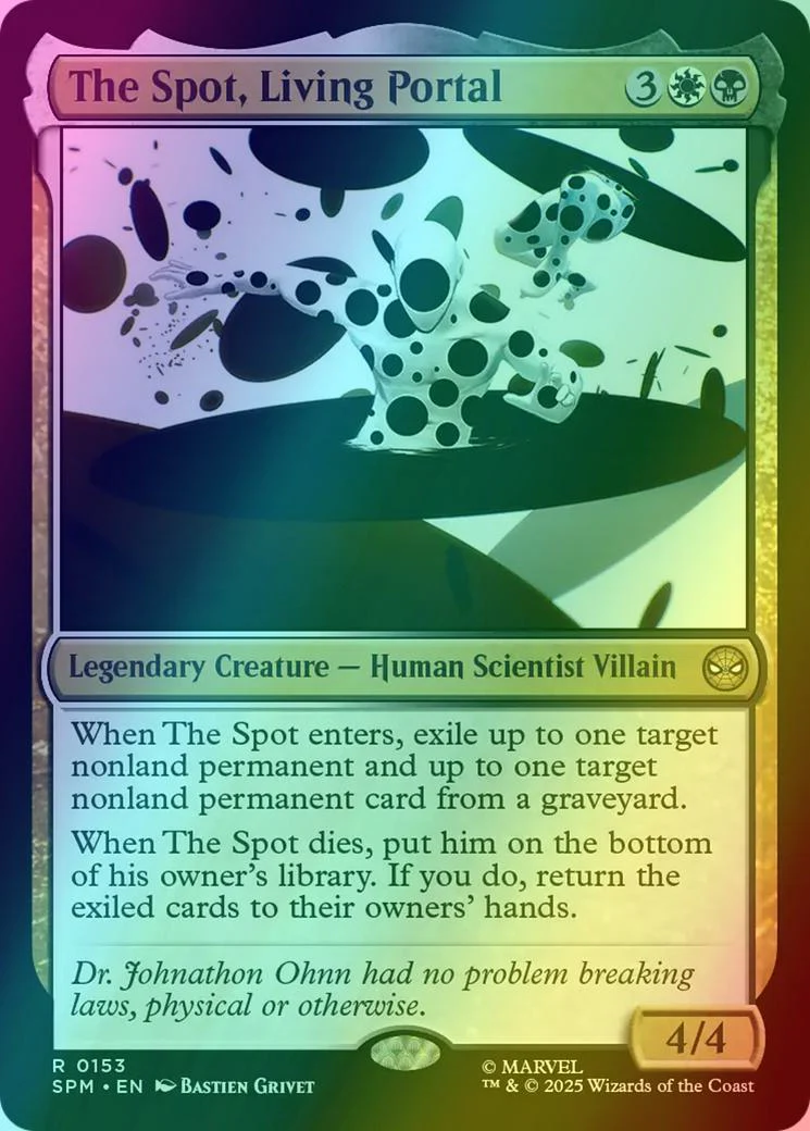 The Spot, Living Portal [153] [Marvel's Spider-Man] [Foil]