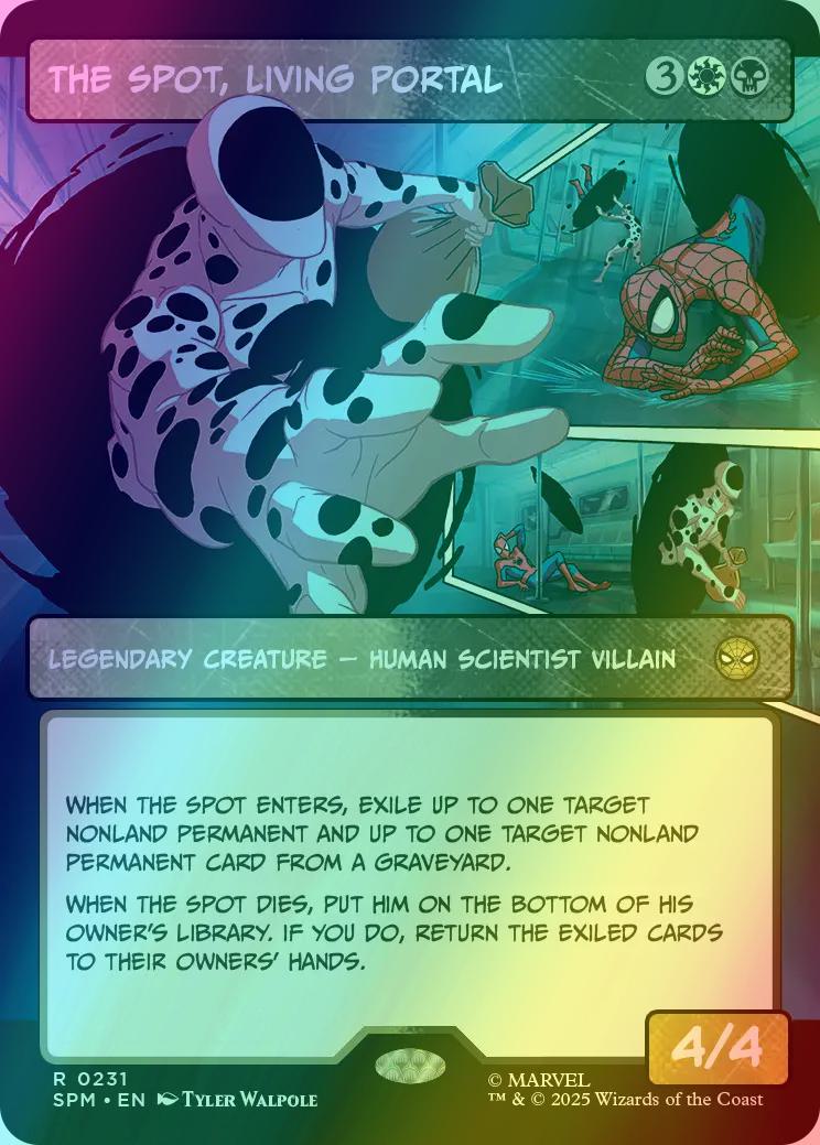 The Spot, Living Portal [231] [Borderless] [Panel] [Marvel's Spider-Man] [Foil]
