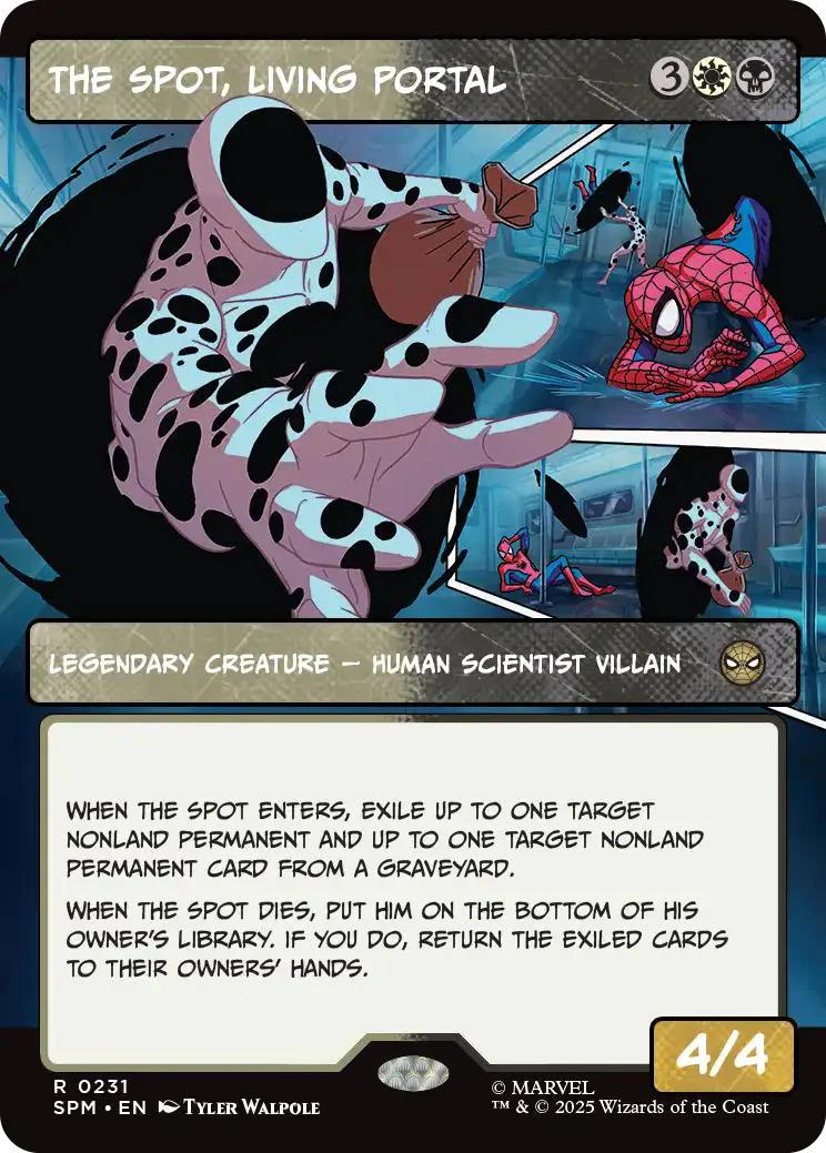 The Spot, Living Portal [231] [Borderless] [Panel] [Marvel's Spider-Man] [Non-Foil]
