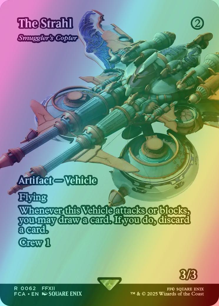 The Strahl - Smuggler's Copter [62] [Borderless] [FINAL FANTASY: Through the Ages] [Foil]