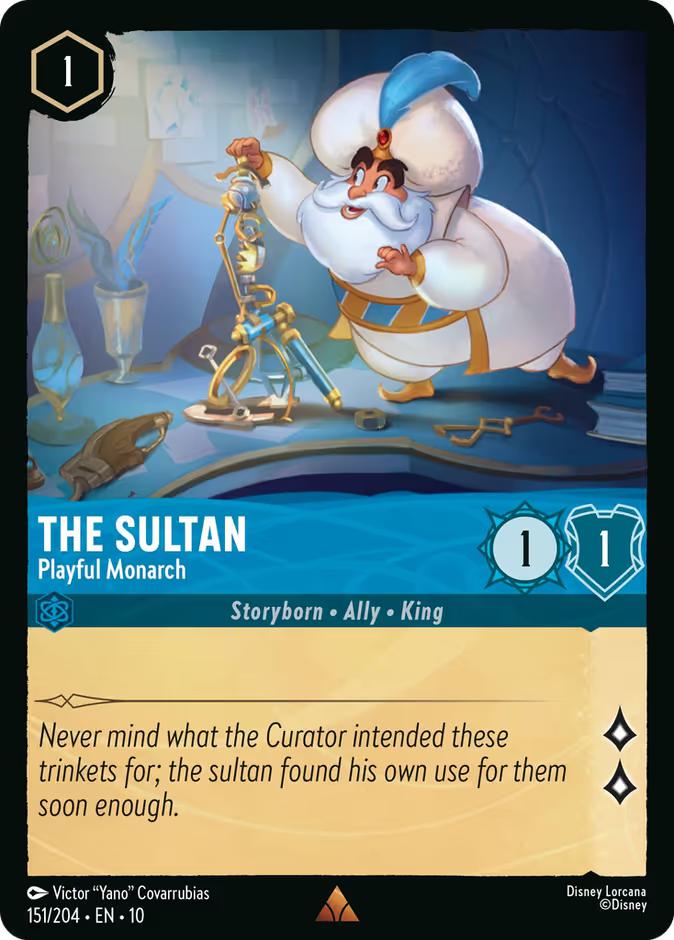 The Sultan - Playful Monarch - 151/204 [Whispers in the Well] [Non-Foil]