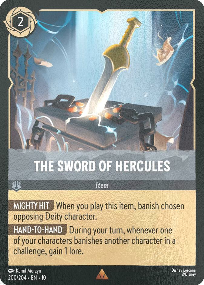 The Sword of Hercules - 200/204 [Whispers in the Well] [Cold Foil]