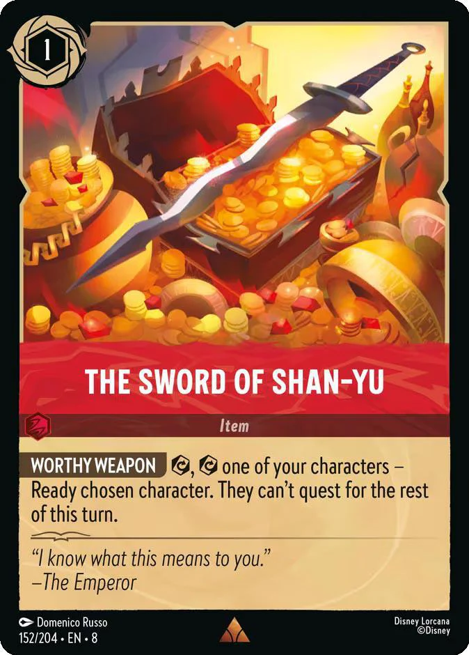 The Sword of Shan Yu - 152/204 [Reign of Jafar] [Non-Foil]