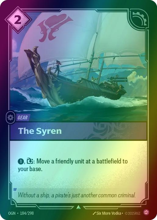 The Syren - 184/298 [Origins] [Foil]