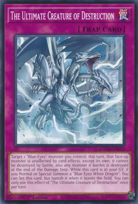 The Ultimate Creature of Destruction - SDWD-EN029 - Common - 1st Edition