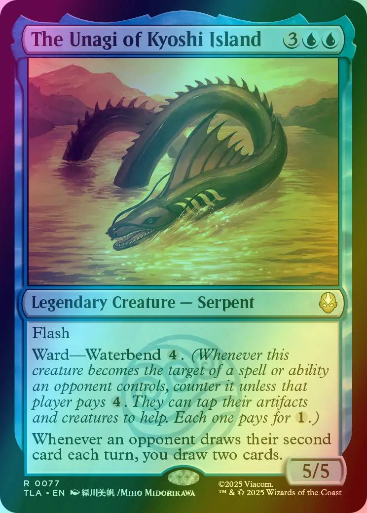 The Unagi of Kyoshi Island [77] [Avatar: The Last Airbender] [Foil]