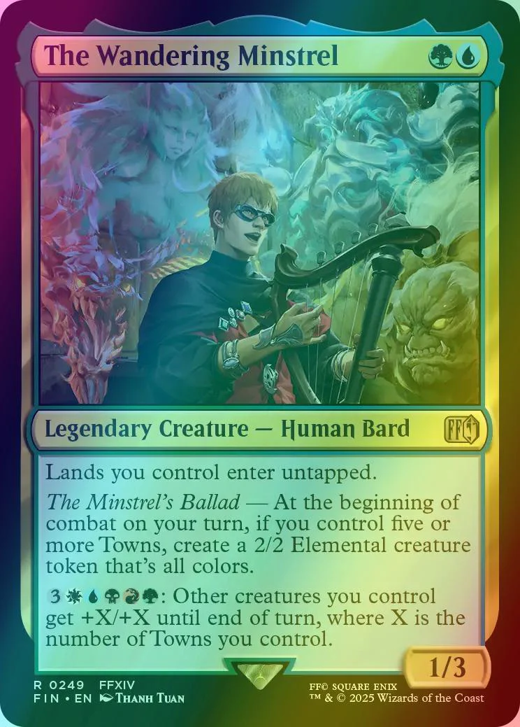 The Wandering Minstrel [249] [FINAL FANTASY] [Foil]