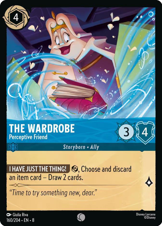 The Wardrobe - Perceptive Friend - 160/204 [Reign of Jafar] [Non-Foil]
