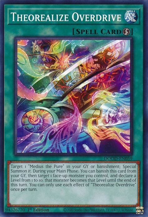 Theorealize Overdrive - DOOD-EN059 - Common - 1st Edition