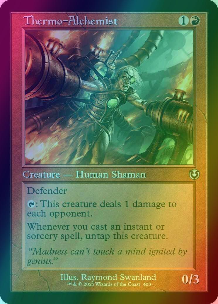 Thermo-Alchemist [403] [Retro Frame] [Innistrad Remastered] [Foil]