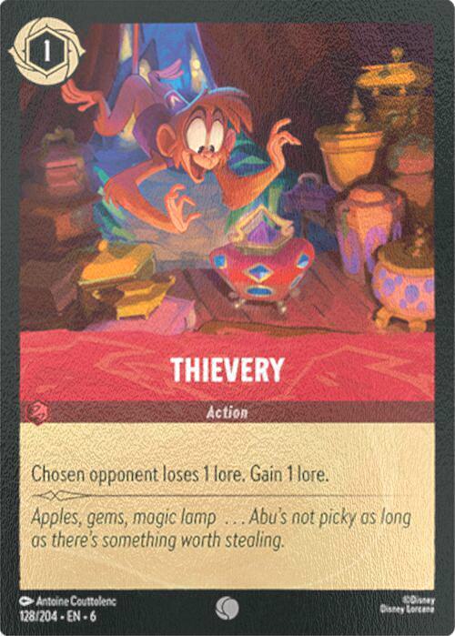 Thievery - 128/204 [Azurite Sea] [Cold Foil]