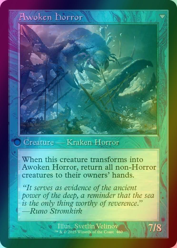 Thing in the Ice // Awoken Horror [460] [Retro Frame] [Innistrad Remastered] [Foil] - Image 2