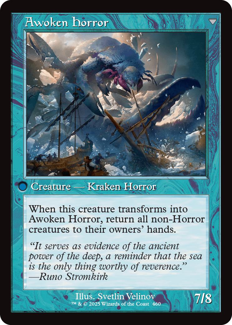 Thing in the Ice // Awoken Horror [460] [Retro Frame] [Innistrad Remastered] [Non-Foil] - Image 2
