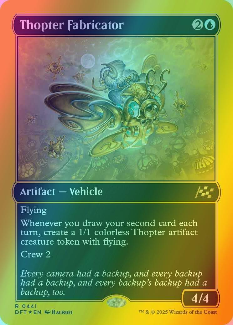 Thopter Fabricator [441] [Aetherdrift] [First-place Foil]