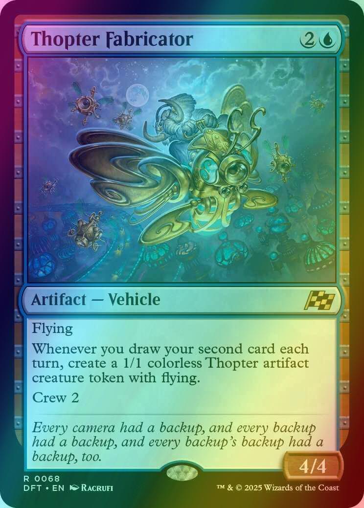 Thopter Fabricator [68] [Aetherdrift] [Foil]