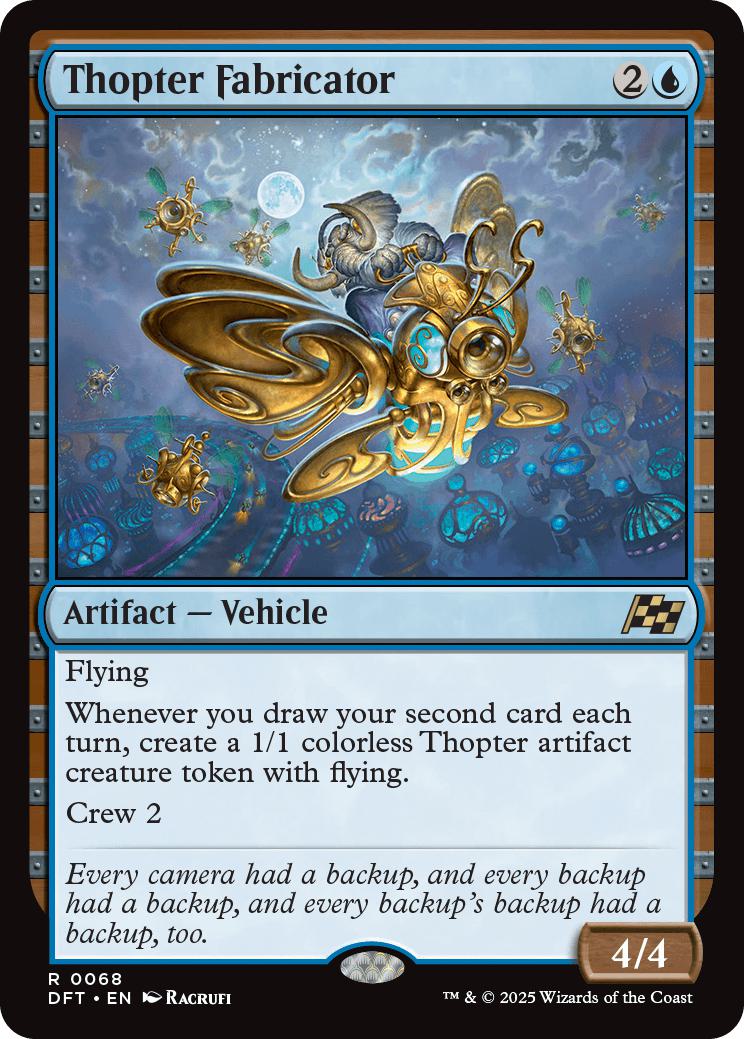Thopter Fabricator [68] [Aetherdrift] [Non-Foil]