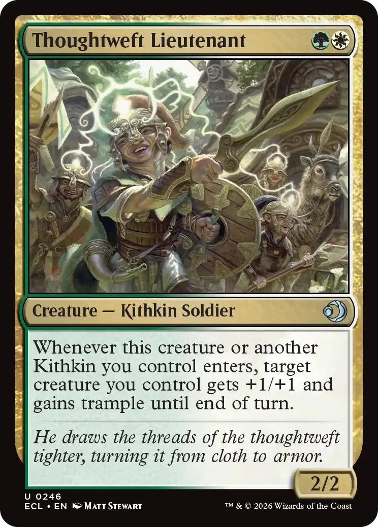 Thoughtweft Lieutenant [246] [Lorwyn Eclipsed] [Non-Foil]