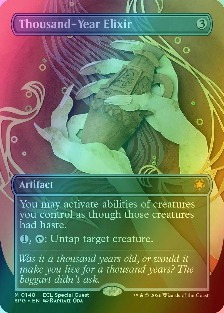 Thousand-Year Elixir [148] [Borderless] [Special Guests] [Foil]