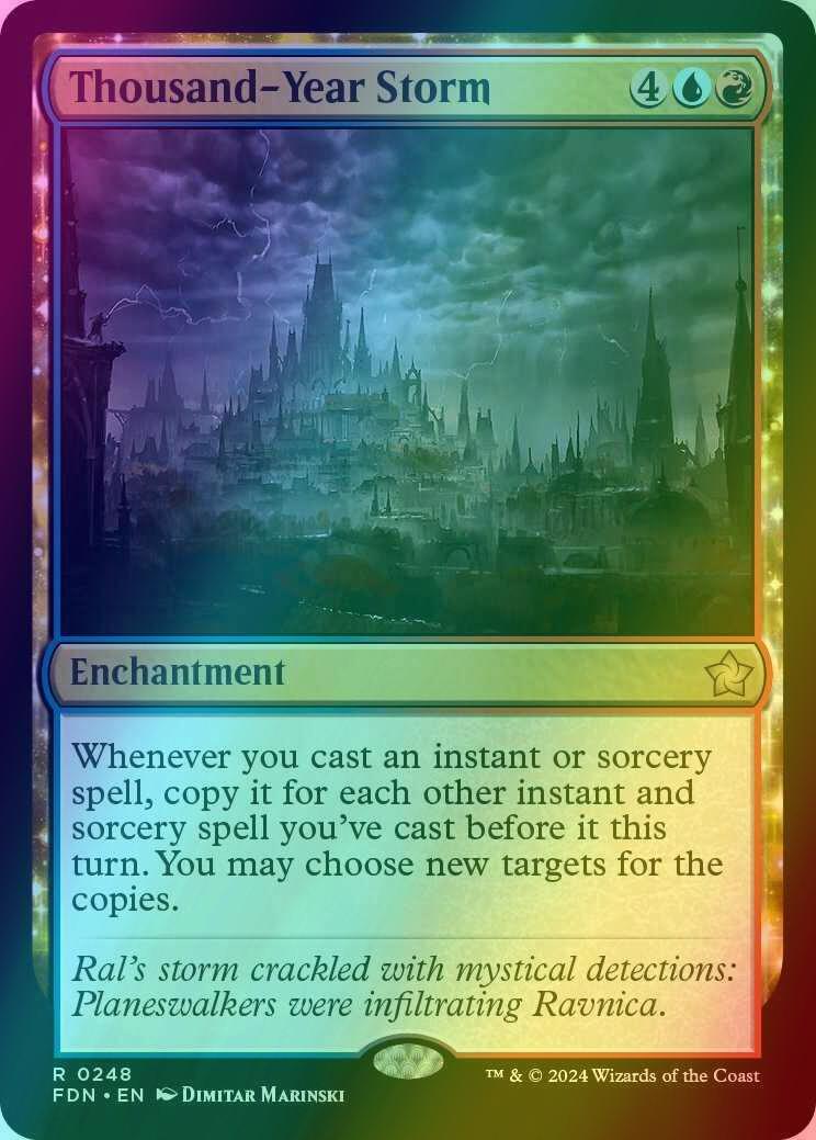 Thousand-Year Storm [248] [Foundations] [Foil]