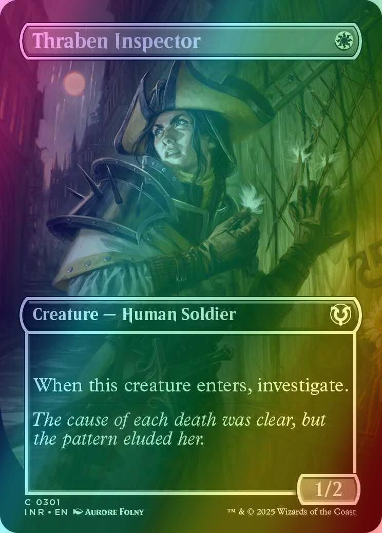 Thraben Inspector [301] [Borderless] [Innistrad Remastered] [Foil]
