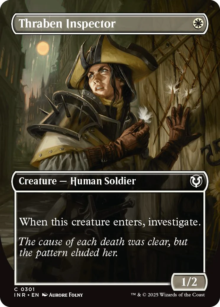 Thraben Inspector [301] [Borderless] [Innistrad Remastered] [Non-Foil]