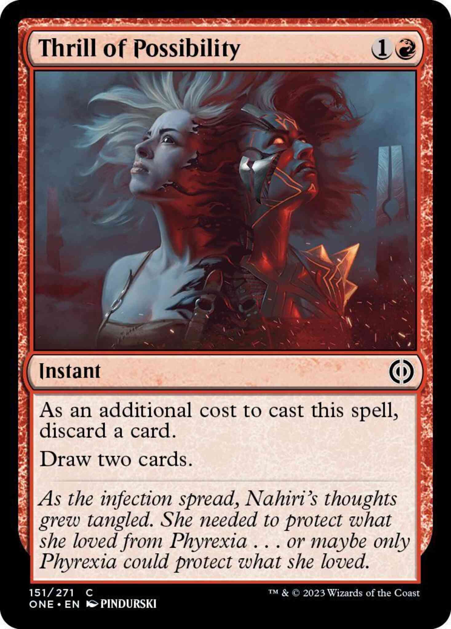 Thrill of Possibility [151] [Phyrexia: All Will Be One] [Non-Foil]