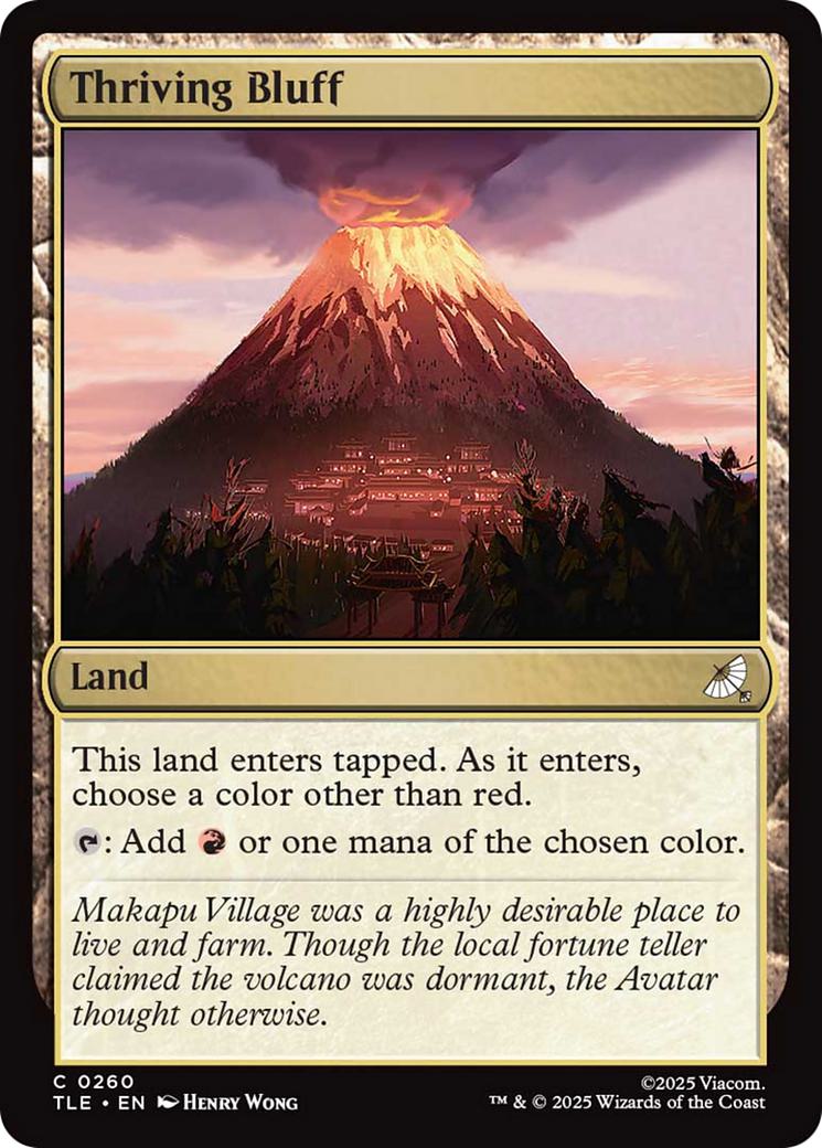 Thriving Bluff [260] [Avatar: The Last Airbender Eternal] [Non-Foil]